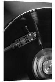 Tableau en aluminium Spinning Vinyl Groove