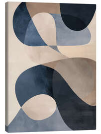 Tableau sur toile Flowing Curves II