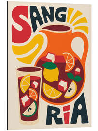 Aluminium print Sunny Sangria - Andreas Magnusson