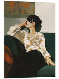 Acrylglasbild Ein Sonntag auf dem Sofa - Andreas Magnusson