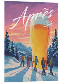 Acrylglasbild Aprés Ski - Andreas Magnusson