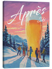 Canvas print Aprés Ski - Andreas Magnusson