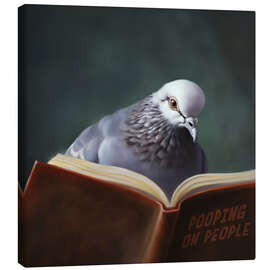 Canvas print Pooping On People - Andreas Magnusson