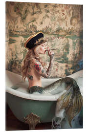 Acrylic print Velvet Smoke Siren