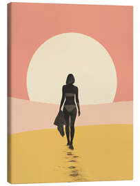 Leinwandbild Zum Strand - Andreas Magnusson