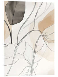 Acrylglasbild Ethereal Flora