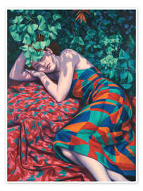 Wandbild In den Schatten ruhen - Andreas Magnusson