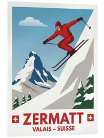 Acrylglasbild Zermatt, Valais - Suisse - Andreas Magnusson