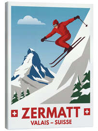 Tableau sur toile Zermatt, Valais - Suisse - Andreas Magnusson