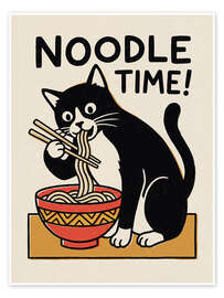 Wandbild Noodle Time! - Andreas Magnusson