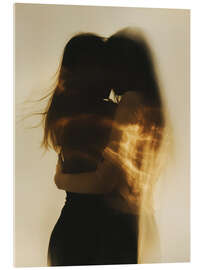 Tableau en verre acrylique Ethereal Embrace - Andreas Magnusson