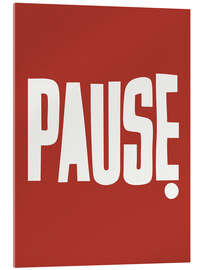 Quadro em acrílico Pause - Andreas Magnusson