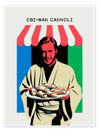 Wandbild Obi-Wan Cannoli - Andreas Magnusson