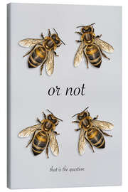 Tableau sur toile Bee or Not Bee? - Andreas Magnusson