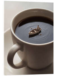 Acrylglasbild Bootsfahrt in der Kaffeetasse - Andreas Magnusson