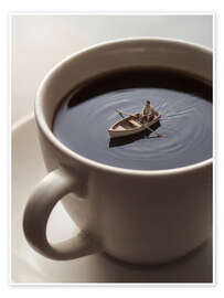 Wandbild Bootsfahrt in der Kaffeetasse - Andreas Magnusson