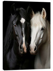 Leinwandbild Dual Elegance - Bilge Paksoylu