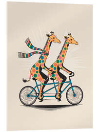 Acrylglasbild Tandem Buddies - Andreas Magnusson