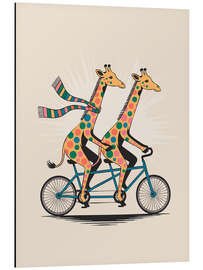 Print på aluminium Tandem Buddies - Andreas Magnusson