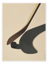 Wandbild Hockeyschläger - Andreas Magnusson