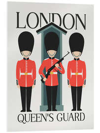 Acrylglasbild London Queen's Guard - Andreas Magnusson