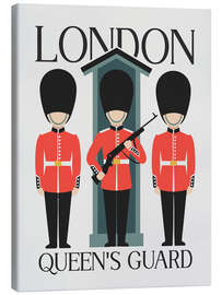 Lærredsbillede London Queen's Guard - Andreas Magnusson
