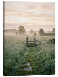 Leinwandbild The Gate In the Field - Andreas Magnusson