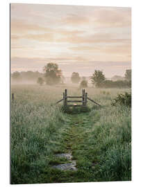 Tableau en plexi-alu The Gate In the Field - Andreas Magnusson