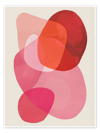 Wandbild Overlapping - Andreas Magnusson