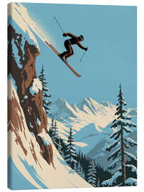 Leinwandbild Skispringen - Andreas Magnusson