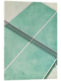 Acrylglasbild Tischtennisplatte - Andreas Magnusson