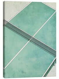 Tableau sur toile Ping Pong Table - Andreas Magnusson