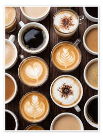 Wandbild Kaffeevariationen - Andreas Magnusson