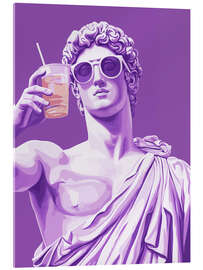 Acrylglasbild Greek Statue Cheers - Andreas Magnusson
