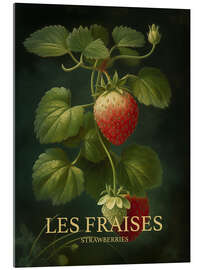 Acrylglasbild Les Fraises - Strawberries - Andreas Magnusson
