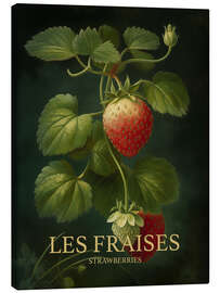 Leinwandbild Les Fraises - Strawberries - Andreas Magnusson