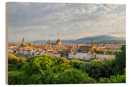 Holzbild Florenz - Rainer Mirau