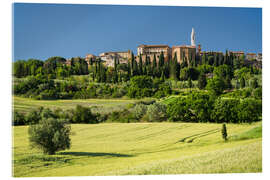 Acrylglasbild Pienza, Italien - Rainer Mirau