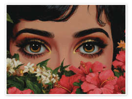 Wandbild Der Garten der stillen Augen - DejaReve