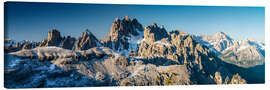 Leinwandbild Cadini di Misurina - Dolomiten - Mikolaj Gospodarek