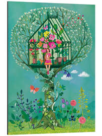 Aluminium print Treehouse