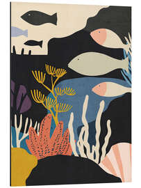 Print på aluminium Deep Sea Calm - ThingDesign