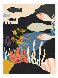 Poster Tiefsee-Ruhe - ThingDesign