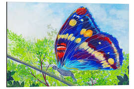 Aluminium print Butterfly love - Herb Dickinson