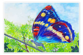 Wandbild Schmetterlingsliebe - Herb Dickinson