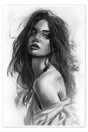 Wandbild Zwischen Atem und Schatten - Denny Stoekenbroek