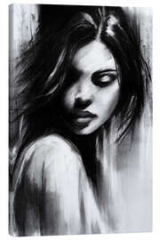 Tableau sur toile Veil of Silence - Denny Stoekenbroek