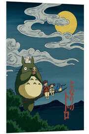 Hartschaumbild Ocarina Night - syntetyc