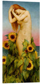 Acrylglasbild Clytie - Evelyn De Morgan