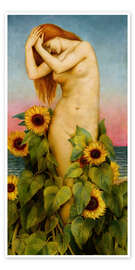 Poster Clytie - Evelyn De Morgan